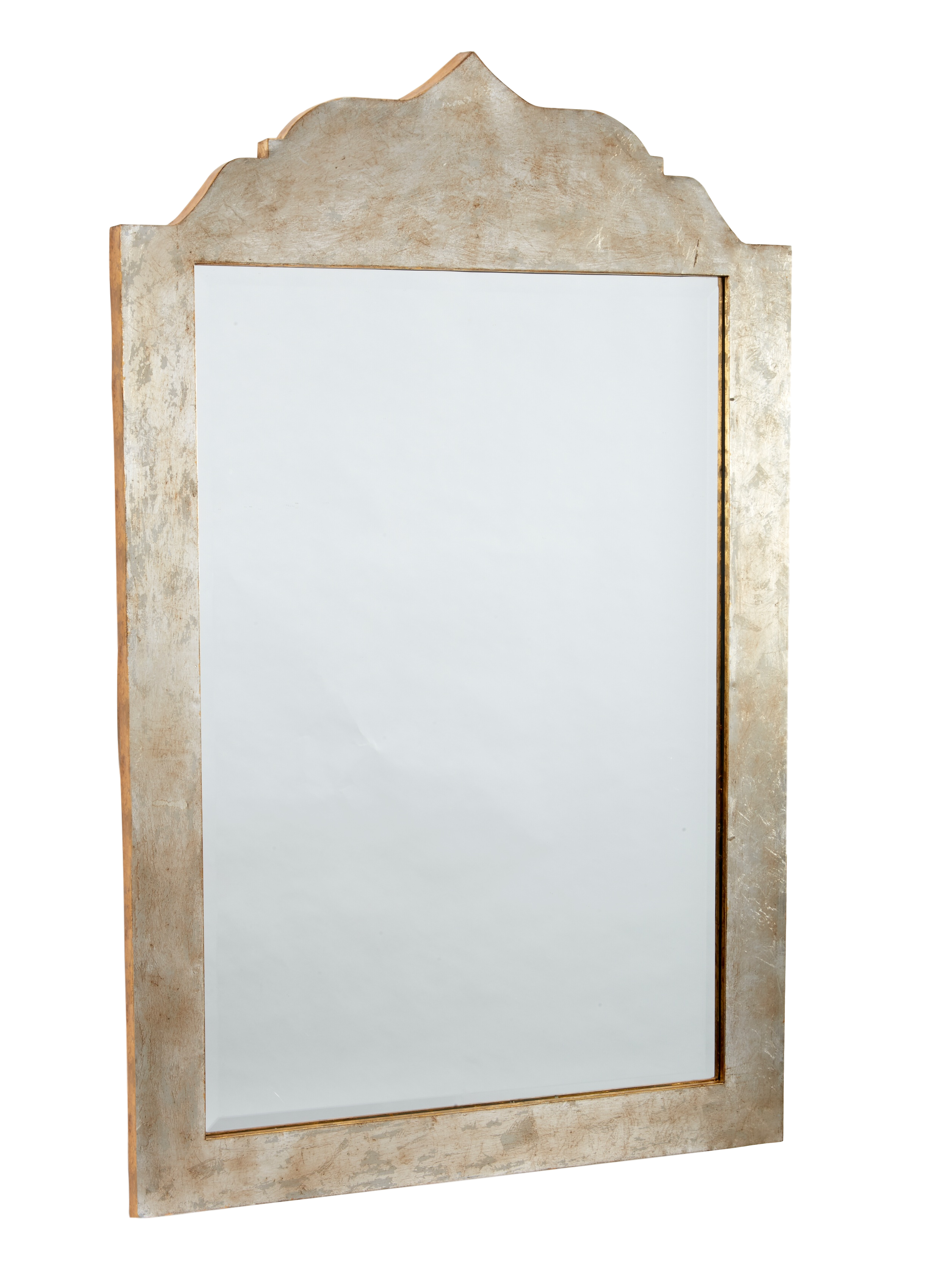 Signature Hardware 442689 Gold Leaf Sethfield 29 x 40 Iron Framed  Bathroom Mirror 